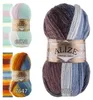 Alize Angora Gold Batik 100g Farbverlaufsgarn 20% Wolle Winterwolle Häkelgarn mehrfarbig Produktbild-Vorschau