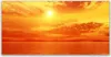 Glasbilder 140x70 Wandbild Druck auf Glas Sonne Meer Produktbild-Vorschau 1