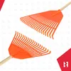 KOTARBAU® Laubrechen Kunststoff 45 cm mit Stiel Laubbesen Produktbild-Vorschau 7