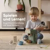 Björn&Schiller Holz Kaffeemaschine Kinder – buntes Produktbild-Vorschau 2