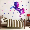 Kinderzimmer Wandtattoo, Einhorn Sternenhimmel Wandsticker Produktbild-Vorschau 3