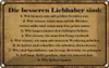 vianmo Blechschild 20x30 cm die besseren Liebhaber sind Produktbild-Vorschau 1