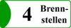 A sign with a number and text. Produktbild-Vorschau