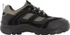 A side view of a black and gray safety shoe. Produktbild-Vorschau