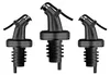 Nalewak do butelek srebrny połysk z plastikową nakrętką w Podgląd zdjęcia produktu 1