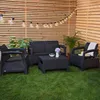 Gartenmöbel Polster Set für Rattanmöbel mit Produktbild-Vorschau 6