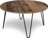 byLIVING Couchtisch FLAIR / Melamin Old Wood, Metall Produktbild-Vorschau 3