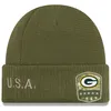 NFL Wollmütze Green Bay Packers Salute to Service Mütze Produktbild-Vorschau 1