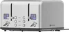 KitchenBrothers Toaster - Toaster - 6 Bräunungsstufen - 4 Produktbild-Vorschau 2