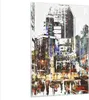 Bilder auf glas - Einteilig - Stadt Straße Haus - 80x120cm Produktbild-Vorschau 1
