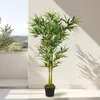 Deko Pflanze 115cm - Modell: Bambus Produktbild-Vorschau 4