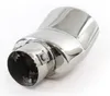 A shiny, chrome-plated exhaust tip is shown against a white background. Anteprima dell’immagine prodotto
