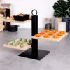 Excellent Houseware - 3-stockige Etagere - Bambus - 27 cm - Produktbild-Vorschau 7