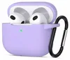 AirPods 5 Silikon Schutzhülle mit Karabiner, Soft Touch Produktbild-Vorschau 1