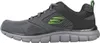A side view of a gray Skechers athletic shoe. Anteprima dell’immagine prodotto