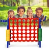 COSTWAY 4 in 1 Riesiges 4 Gewinnt Spielset mit 42 Jumbo Produktbild-Vorschau 9