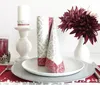 Airlaid Serviette Barock Silber in Bordeaux, 40 x 40 cm, 50 Produktbild-Vorschau 6