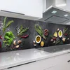 Küchenrückwand Gewürze 60 x 200 cm, robuste ABS-Kunststoff Produktbild-Vorschau 1
