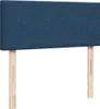 Langlebige Boxspringbett mit Matratze Blau 120x200 cm Stoff Produktbild-Vorschau 8