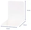 MAUL Buchstütze Stahl 14 x 12 x 14 cm weiß Produktbild-Vorschau 9