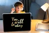 MuchoWow® Laptop Aufkleber Sticker Cover Zitat - Motivation Produktbild-Vorschau 3