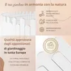 Floranica Steccato in legno 200 x 40 cm, Bianco – bordo Anteprima dell’immagine prodotto 3