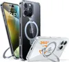 TORRAS 360° Ostand Spin iPhone 16 Pro Max Hülle Magsafe Produktbild-Vorschau 1