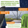 KESSER® Sonnenschirm Doppelsonnenschirm 4,6m x 2,7m | Produktbild-Vorschau 7