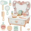 Tooky Toy Drewniana toaletka w kształcie motyla Akcesoria Podgląd zdjęcia produktu 2