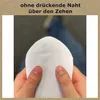 Gawilo  Arztsocken aus 100% Baumwolle in weiß mit Rippe | Produktbild-Vorschau 3