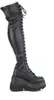Buty damskie SHAKER-374 marki DemoniaCult, czarny , EU 38, Podgląd zdjęcia produktu 5