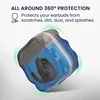 kwmobile Kopfhörer Case für Apple Airpods 4 - Hülle mit Produktbild-Vorschau 3