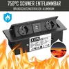 Aluminiowe wpuszczane gniazdko do zabudowy, 3500W/16A, 2 Podgląd zdjęcia produktu 4