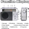 Retekess TR604 přenosné rádio a TA005 bezdrátová sluchátka, Náhled obrázku produktu 3