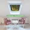 Wallario Lichtschutzbild, Dekorativer Sichtschutz Produktbild-Vorschau 2