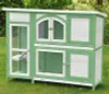Kleintierstall Jumbo grün-weiss 145 x 108 x 48 cm Produktbild-Vorschau 2