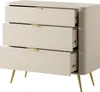 Selsey OVAL - Kommode mit 3 Schubladen, Beige, 92 cm Produktbild-Vorschau 4