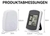 Digitales Funk-Thermometer Innen Außen mit LCD Display, Produktbild-Vorschau 7