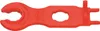A red plastic tool on a white background. Náhľad obrázku produktu