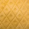 ATMOSPHERA – Decke Ocker mit Rautenmotiv, 125 x 150 cm  - Produktbild-Vorschau 3