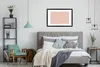 MuchoWow® Gerahmtes Poster Sommer - Muster - Pastell 90x60 Produktbild-Vorschau 7