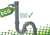 KIRCHHOFF ECO SAVE Flex Siphon Küchenspüle, Abfluss für Produktbild-Vorschau 2