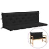 vidaXL Coussins de banc de jardin 2 pcs. noir 180x50x7 cm Voir les images du produit 16