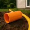 Drainage Muffe DN 50 PP Verbindungsmuffe Dränage Verbinder Produktbild-Vorschau 2