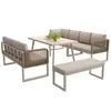 Gartenlounge-Set für 6-8 Personen – Hochwertige Sitz- & Produktbild-Vorschau 13