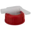 A product image of a dispensing tap with a red cap. Produktbild-Vorschau