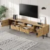 Merax TV-Lowboard in Mosaik-Design mit 2 Türen und 2 Produktbild-Vorschau 4