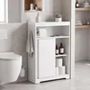 Relaxdays, úzke skrinky, 4 priehradky, držiak na toaletový Náhľad obrázku produktu 3