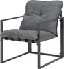 home24 Gartensitzgruppe - 4-teilig - Eisen / Polyester - Produktbild-Vorschau 5