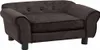 vidaXL Pohovka pro psy hnědá 72x45x30 cm plyšová Náhled obrázku produktu 1